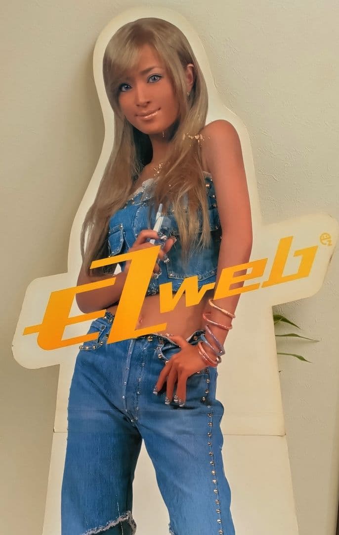 超レア　ギャルあゆ　浜崎あゆみ等身大パネル　TUーKA