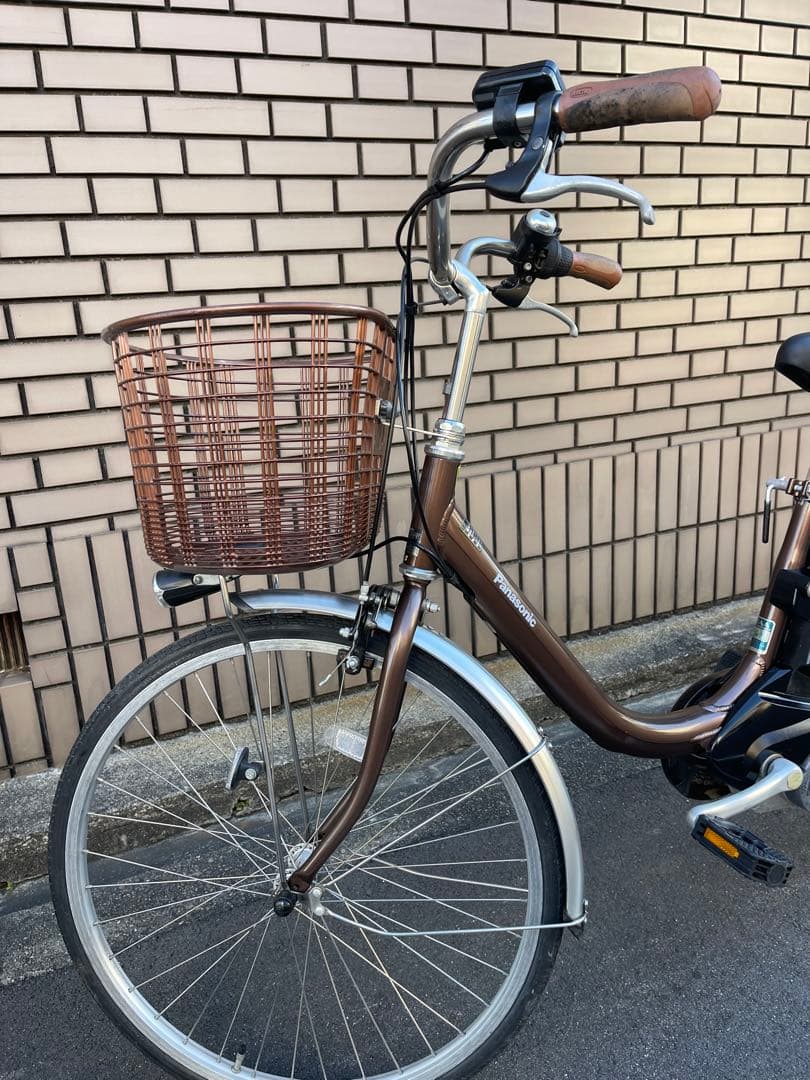 8.9ahパナソニック電動アシスト自転車24インチ