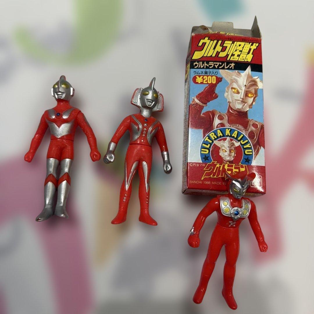 ウルトラマン　ソフビ　昭和レトロ