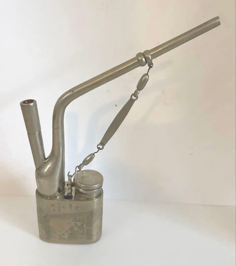 中国美術 唐物 チャイナブラス・水煙パイプ