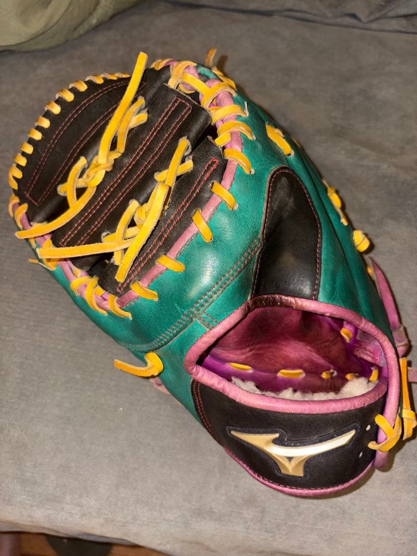 【恵さま専用】ミズノ グローバルエリート 左投軟式ファースミット オーダー