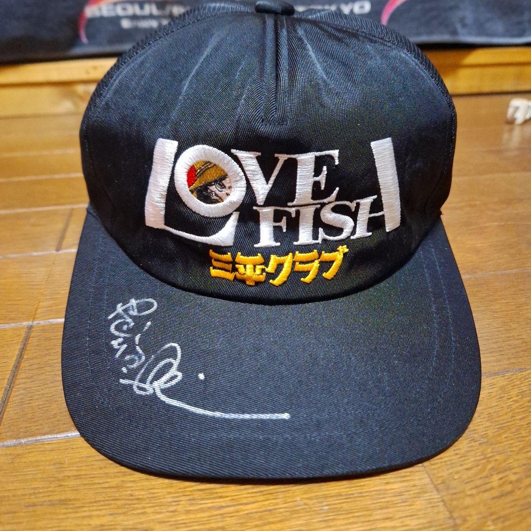 矢口高雄サイン入り　三平クラブキャップ