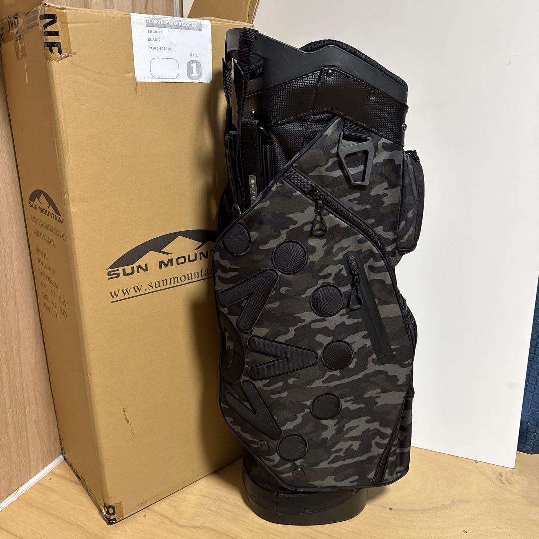 未使用　スコッティキャメロン　キャディバッグ　カモ　エクスプローラー