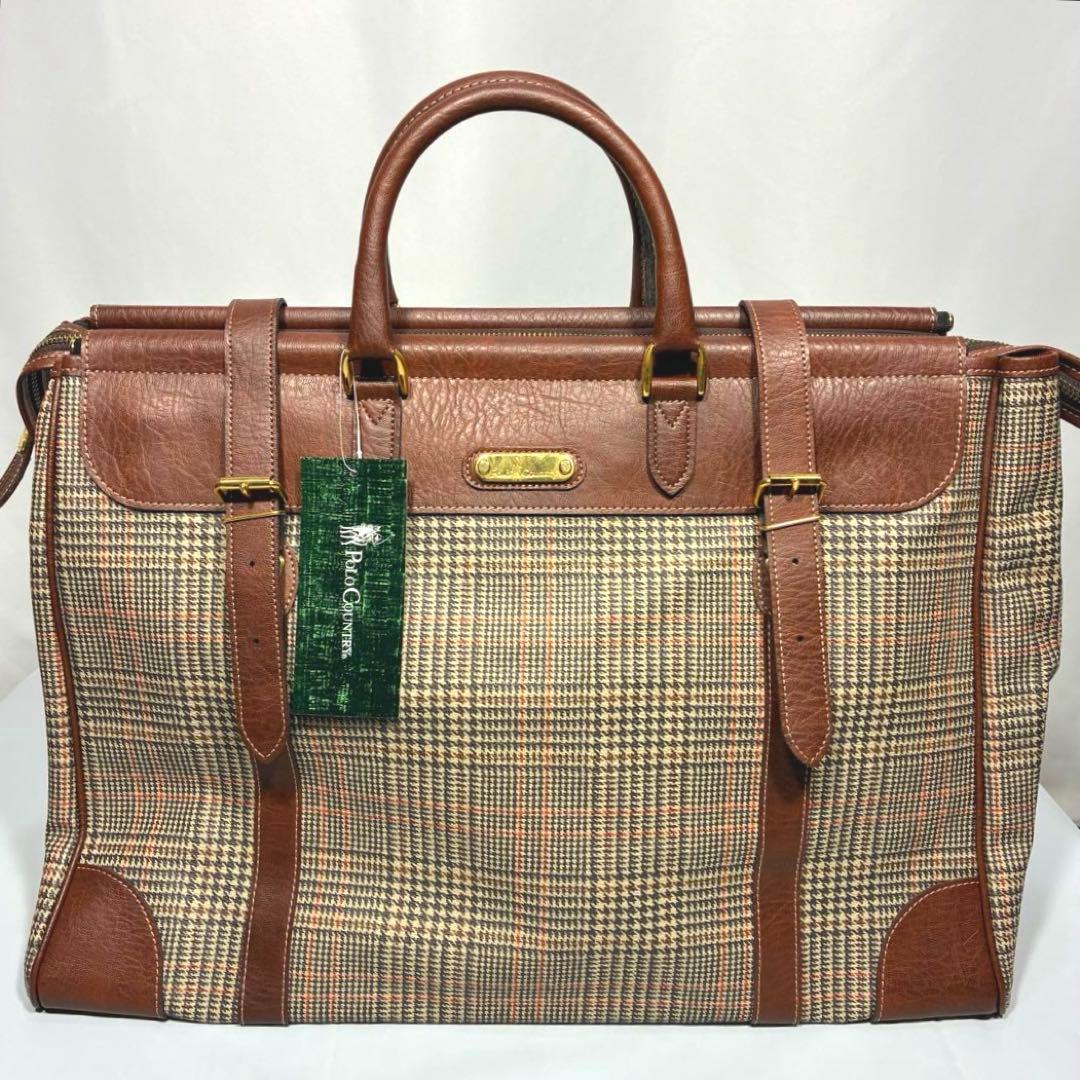 【希少】 Polo Country 2way ボストンバッグ 大容量 新品未使用