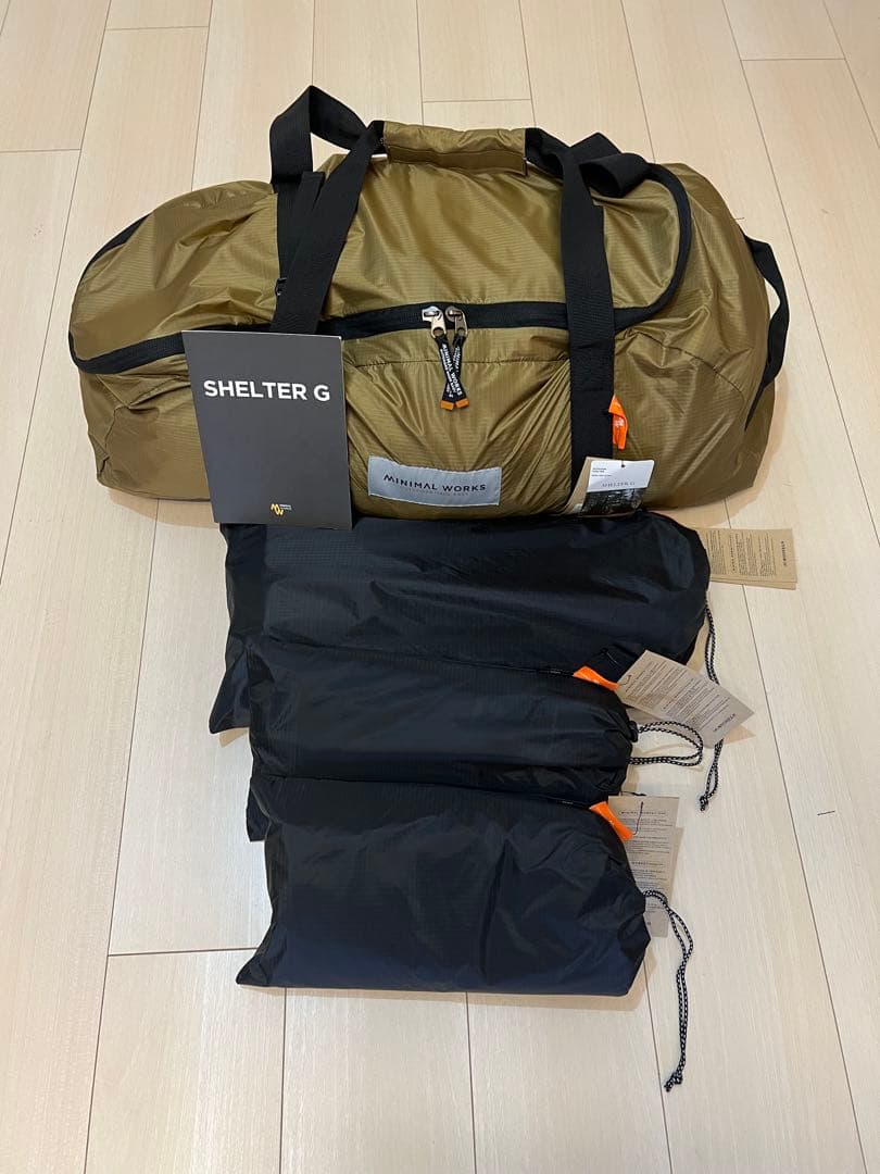 MINIMAL WORKS SHELTER G メッシュドア&TPUドア付