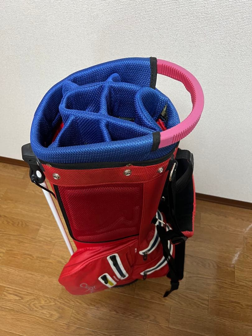 CHERVO AQUABLOCK ゴルフバッグ 赤