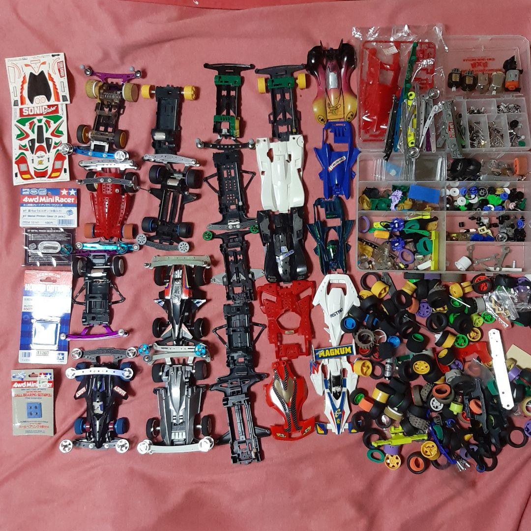 大量まとめ売り◆ミニ四駆部品取り◆パーツ取り◆その他
