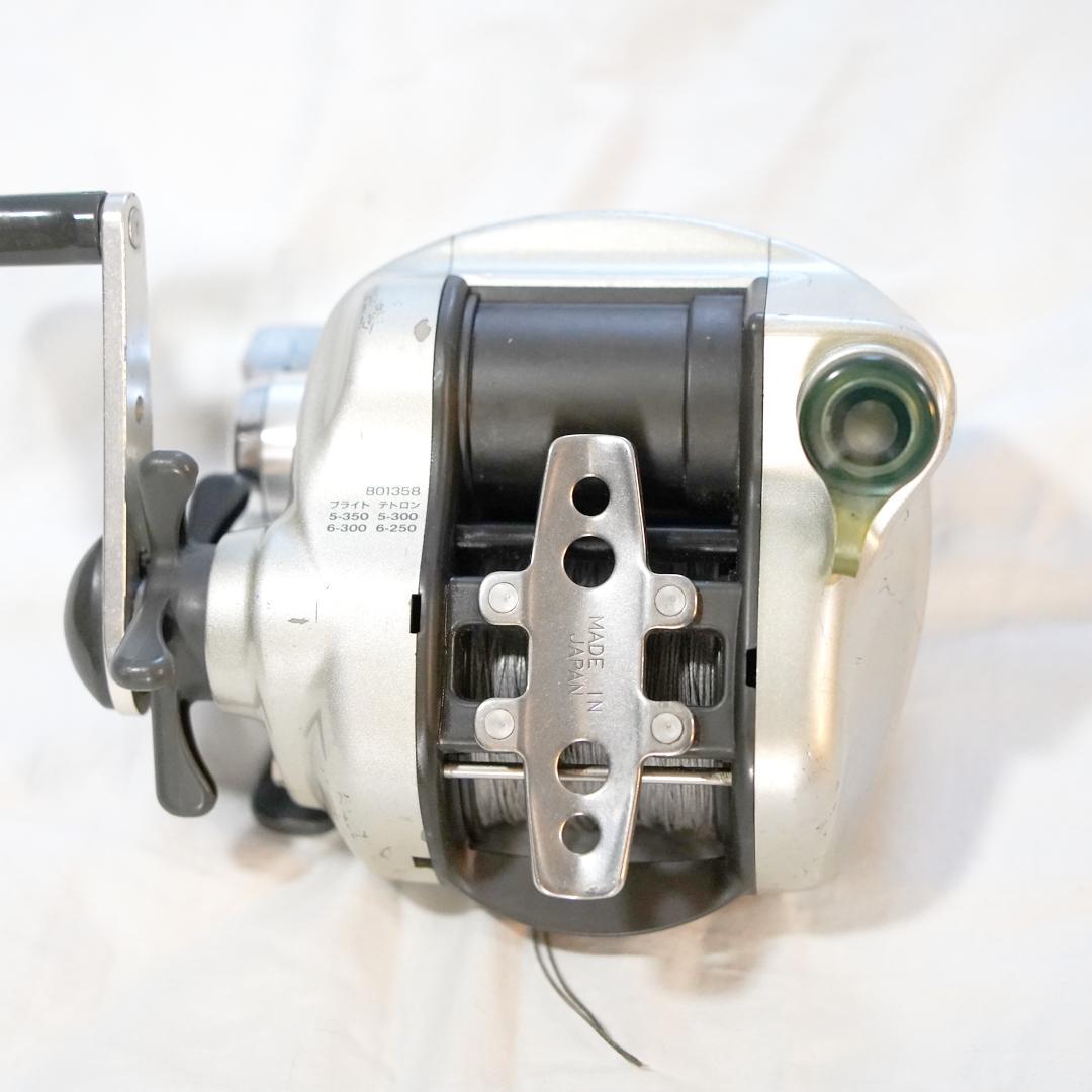 ダイワ製 電動リール スーパータナコンS500W ワニ口ケーブル付き 船釣り