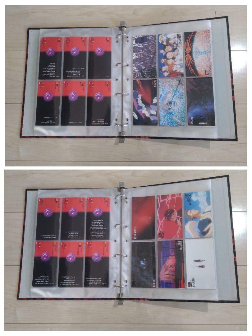 新世紀エヴァンゲリオン カードダスマスターズワイド 第2弾 専用バインダー付き