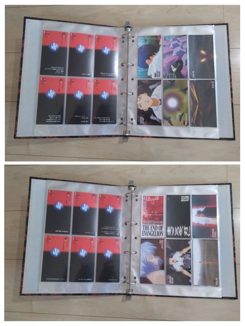 新世紀エヴァンゲリオン カードダスマスターズワイド 第2弾 専用バインダー付き