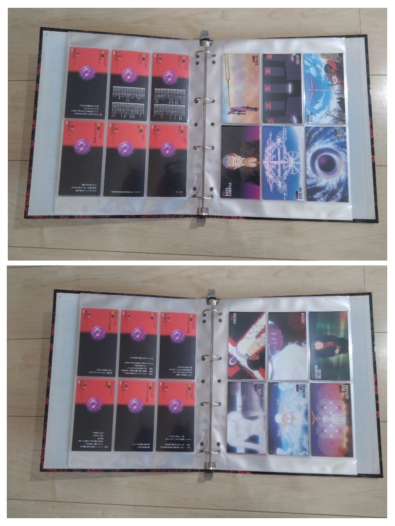 新世紀エヴァンゲリオン カードダスマスターズワイド 第2弾 専用バインダー付き