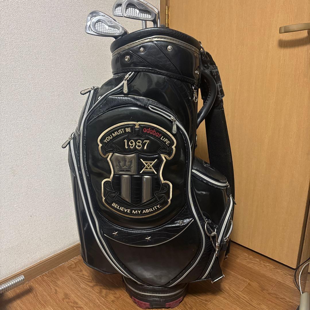 adabatブラックキャディバッグのみ