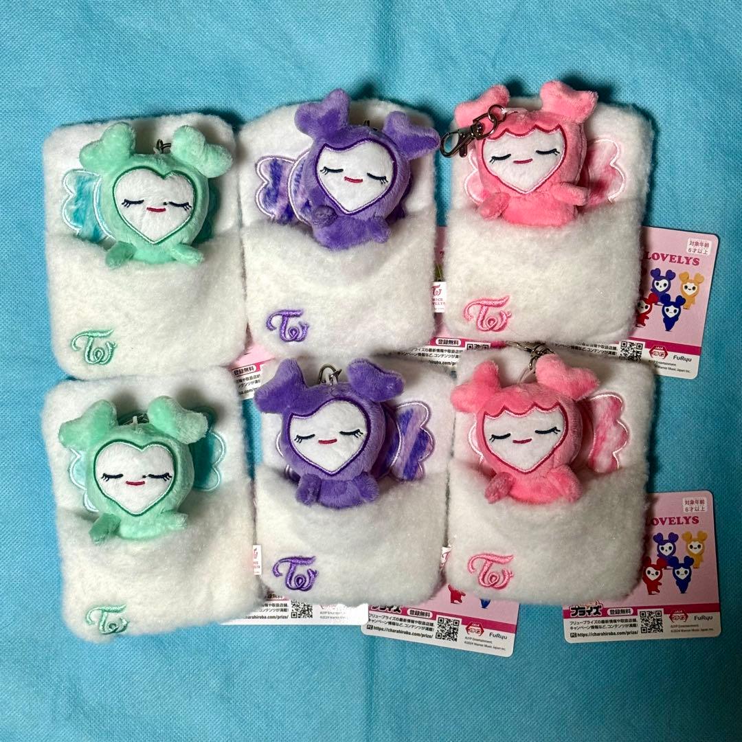 TWICE LOVELYS おふとんリールパスケース ミサモ 6個セット②