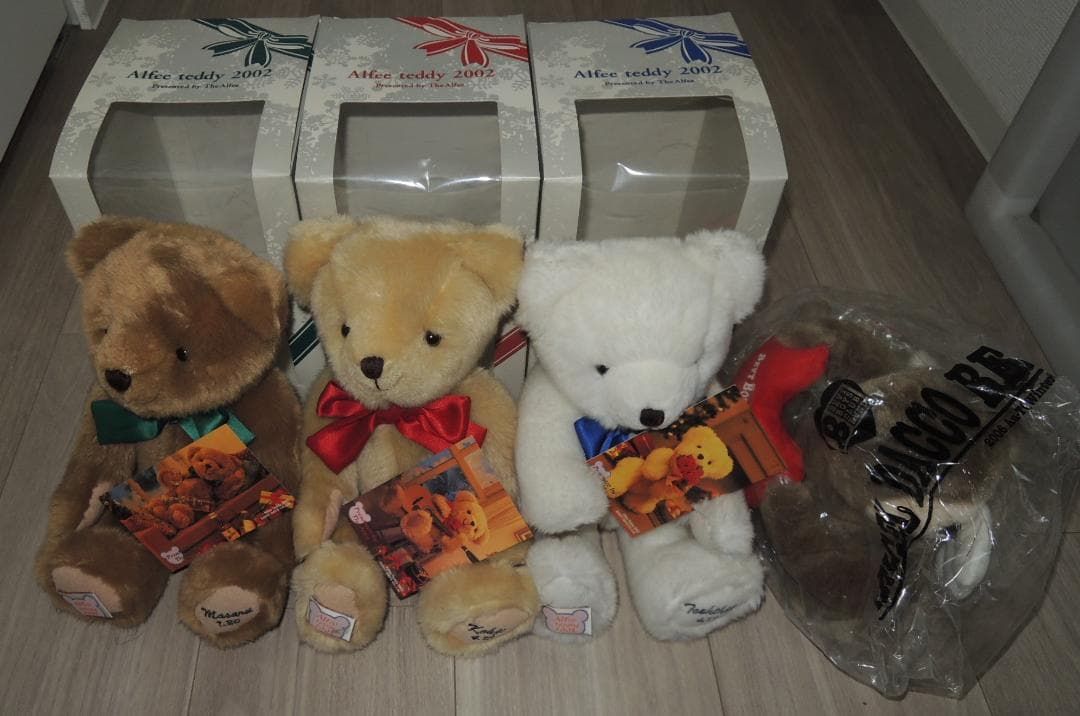 THE ALFEE テディベア エンジェルベア 4点セット