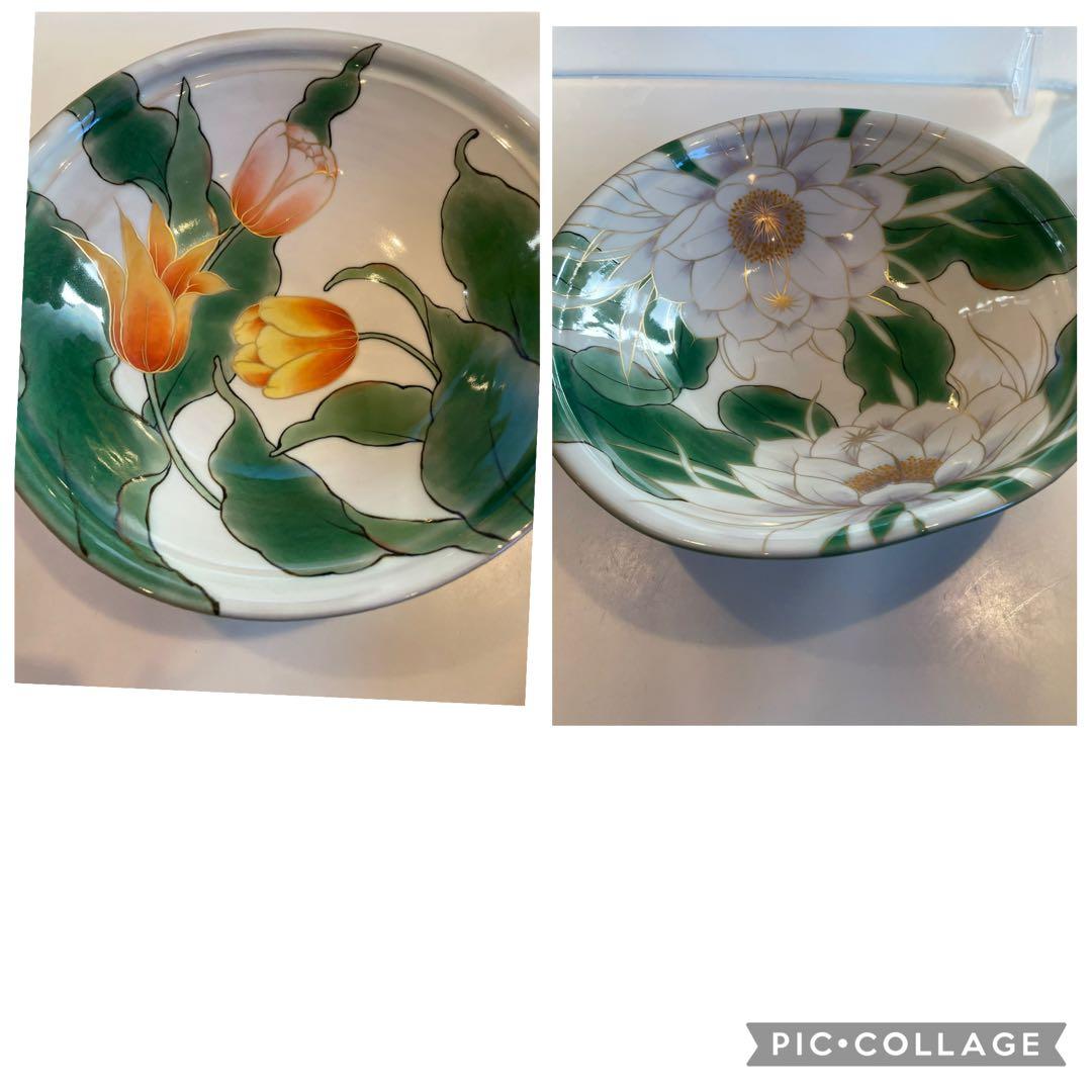 陶葊　陶あん　大鉢　チューリップ