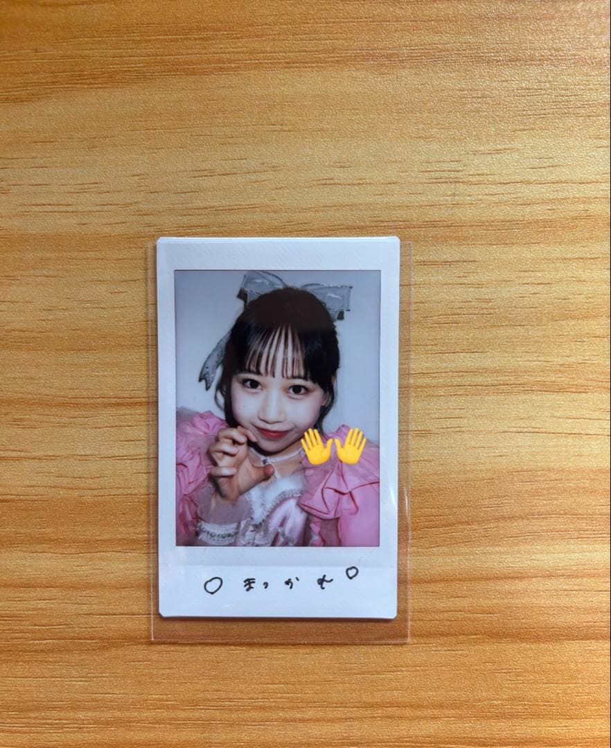 K*！様 松本かれん サイン入りチェキ -ハート衣装ver.-