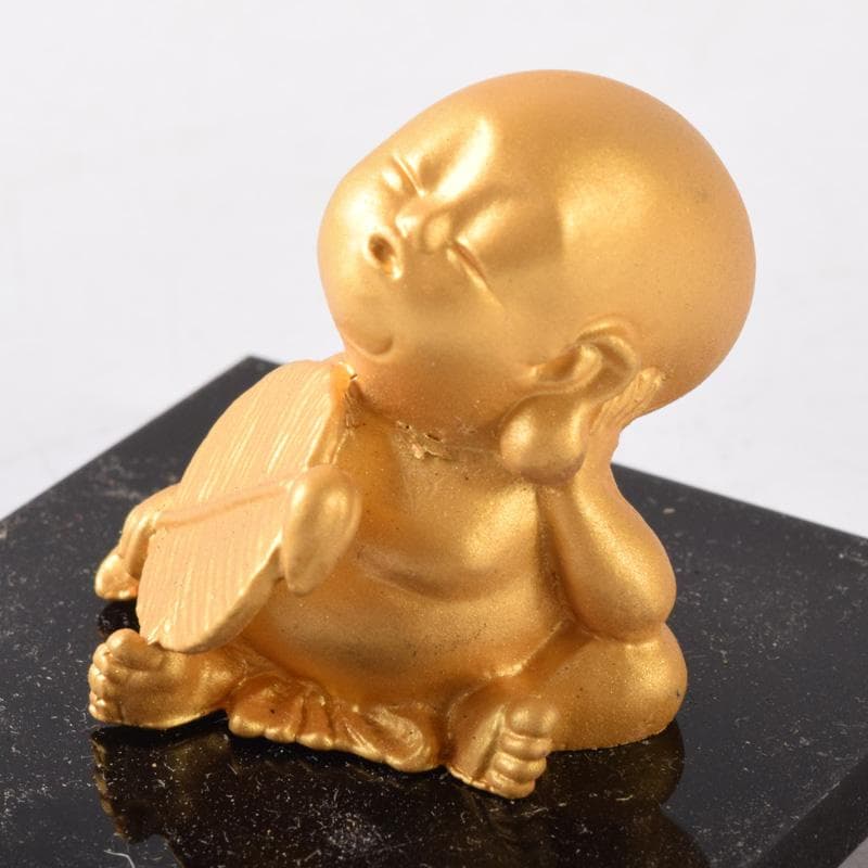 銅塗金　七福神　縁起物　置物　25体まとめて　ケース付　M　7306