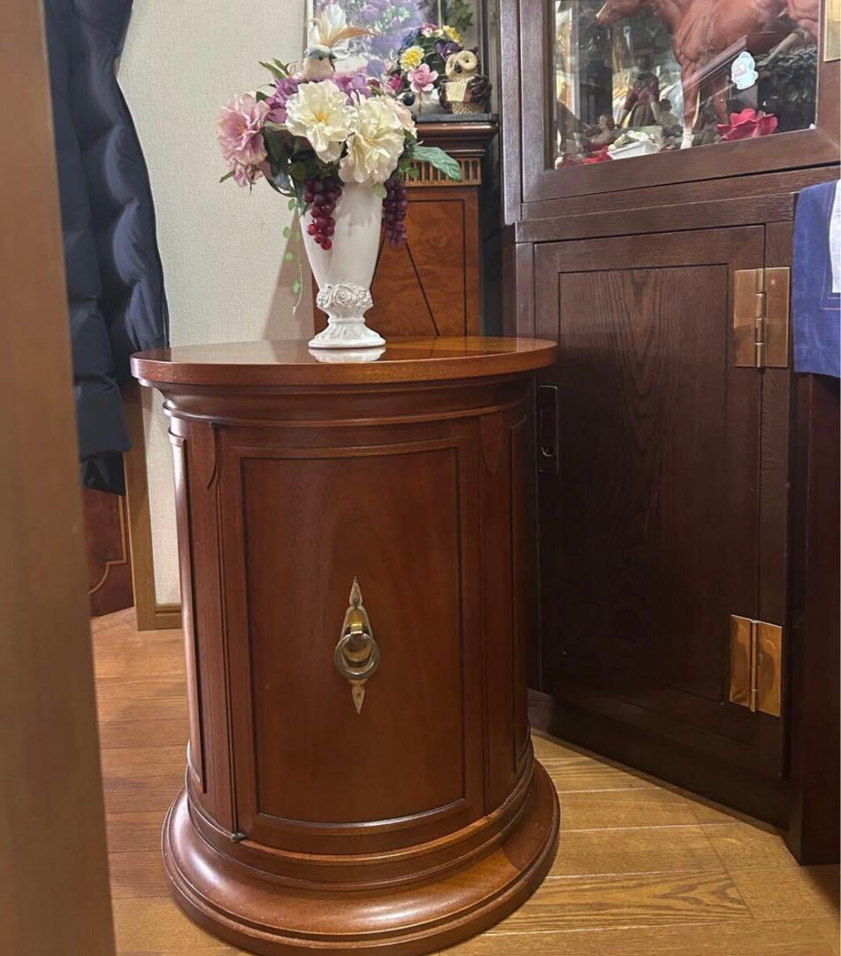 ドレクセル ドラム　サイドテーブル　定価35万