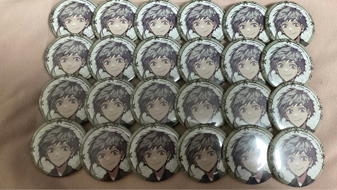 【1月31日まで値下げ】文豪ストレイドッグス 中島敦 大博覧会 缶バッジ 24個