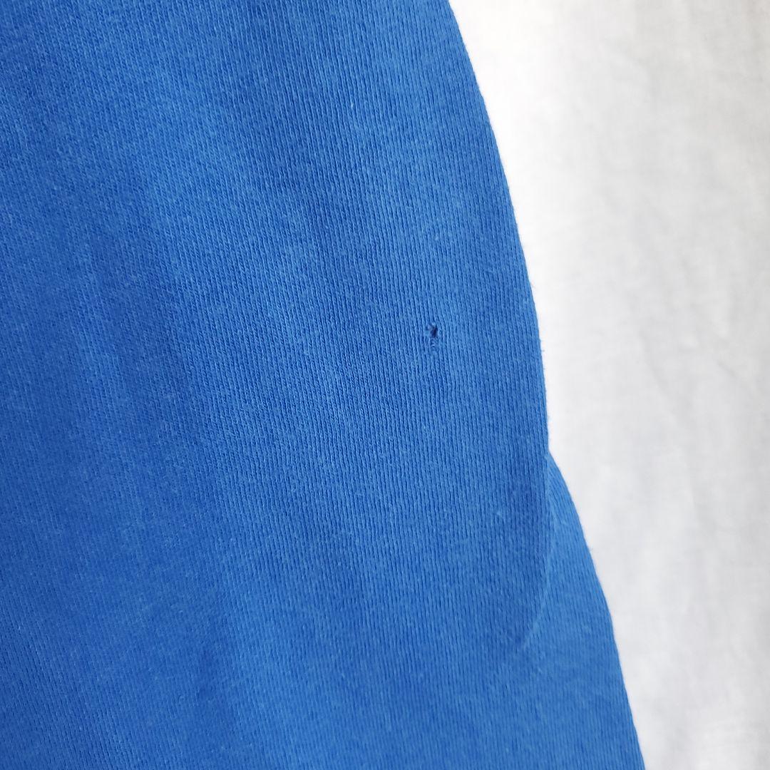 ドラゴンボール　バーダック 悟空 USA カタカナ ロゴ 半袖 tシャツ青