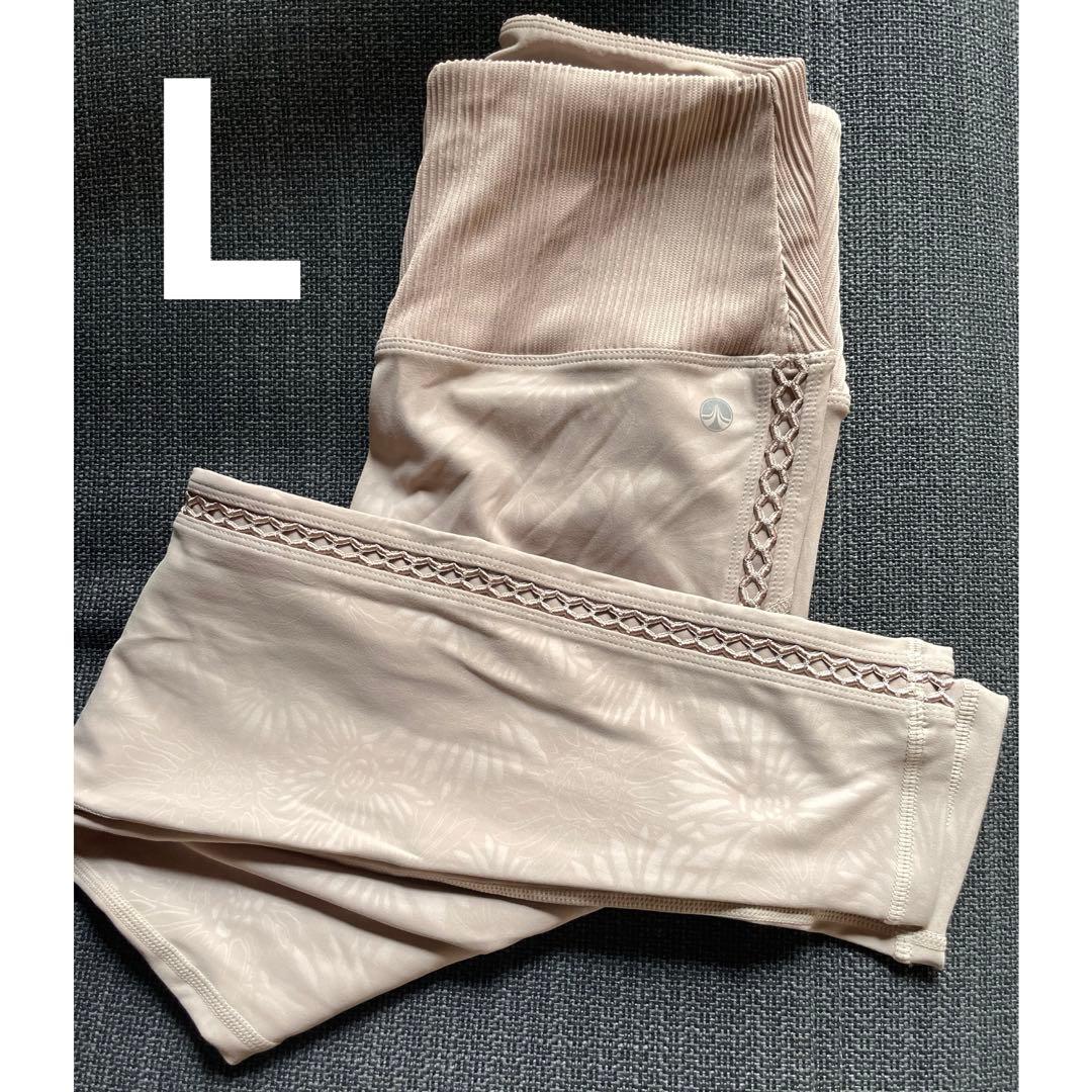 SUKALA エンボスレギンス モカ Lサイズ