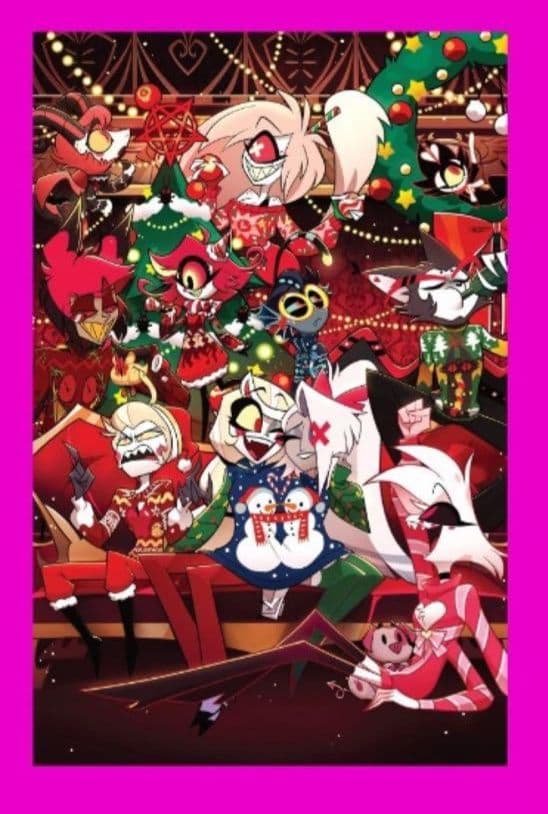 ハズビンホテル　クリスマス限定　ポスター　ホテルサイド アラスター ルシファー