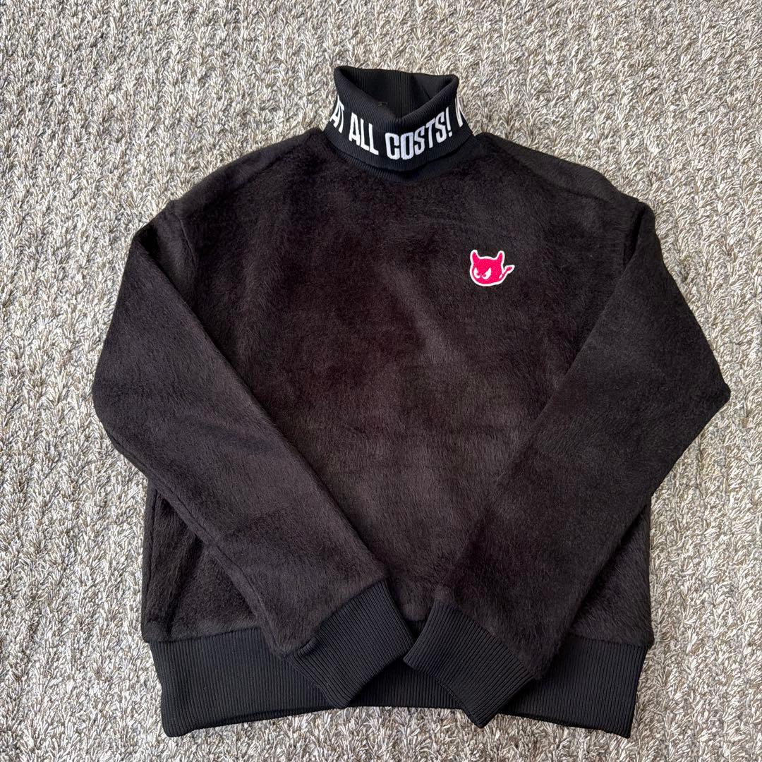 WAAC 【韓国ブランド】 防寒 ゴルフウェア トップス 起毛 フリース