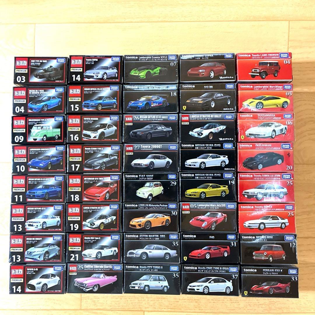 トミカプレミアム 40台セット★絶版希少品★