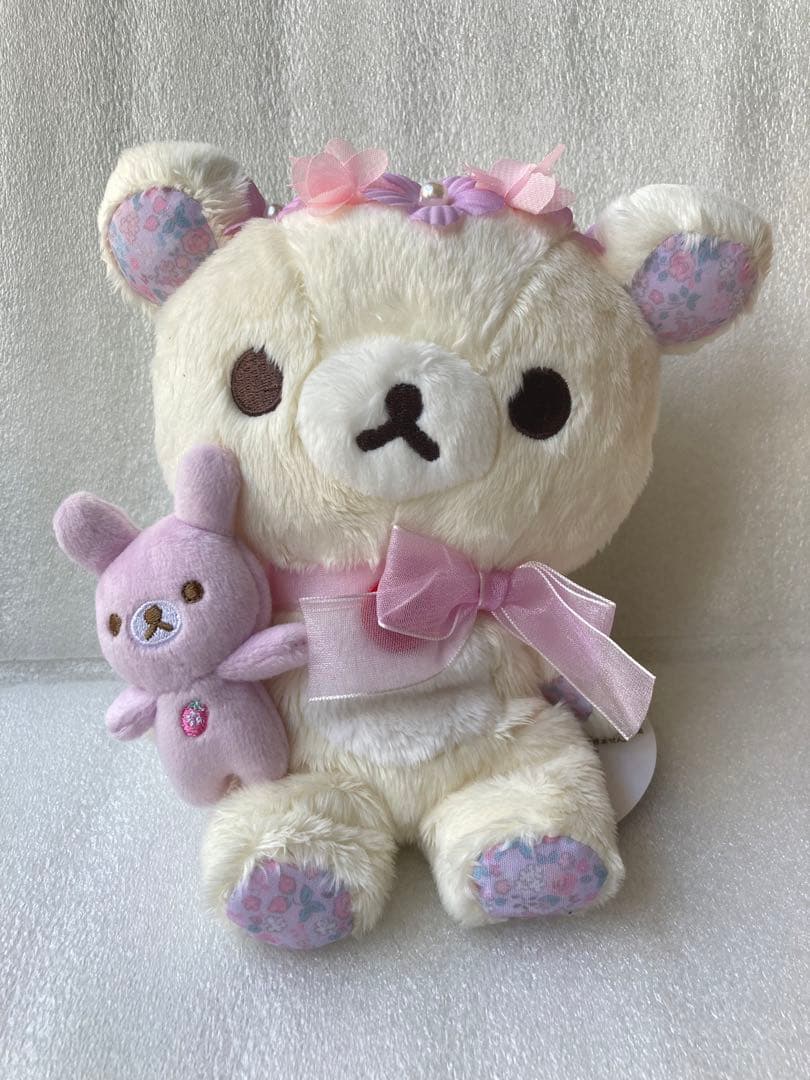 リラックマとコリラックマおすわりぬいぐるみ　リラックマストア限定　サンエックス