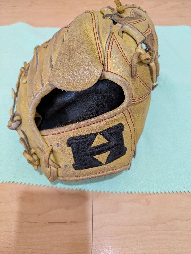 ハイゴールド 硬式グローブ イエロー