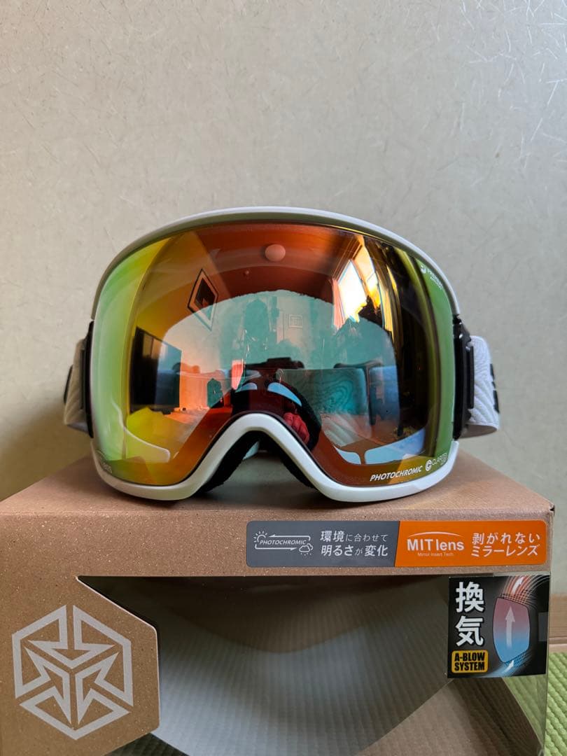 ダイス DICE スノーボードゴーグル BANK