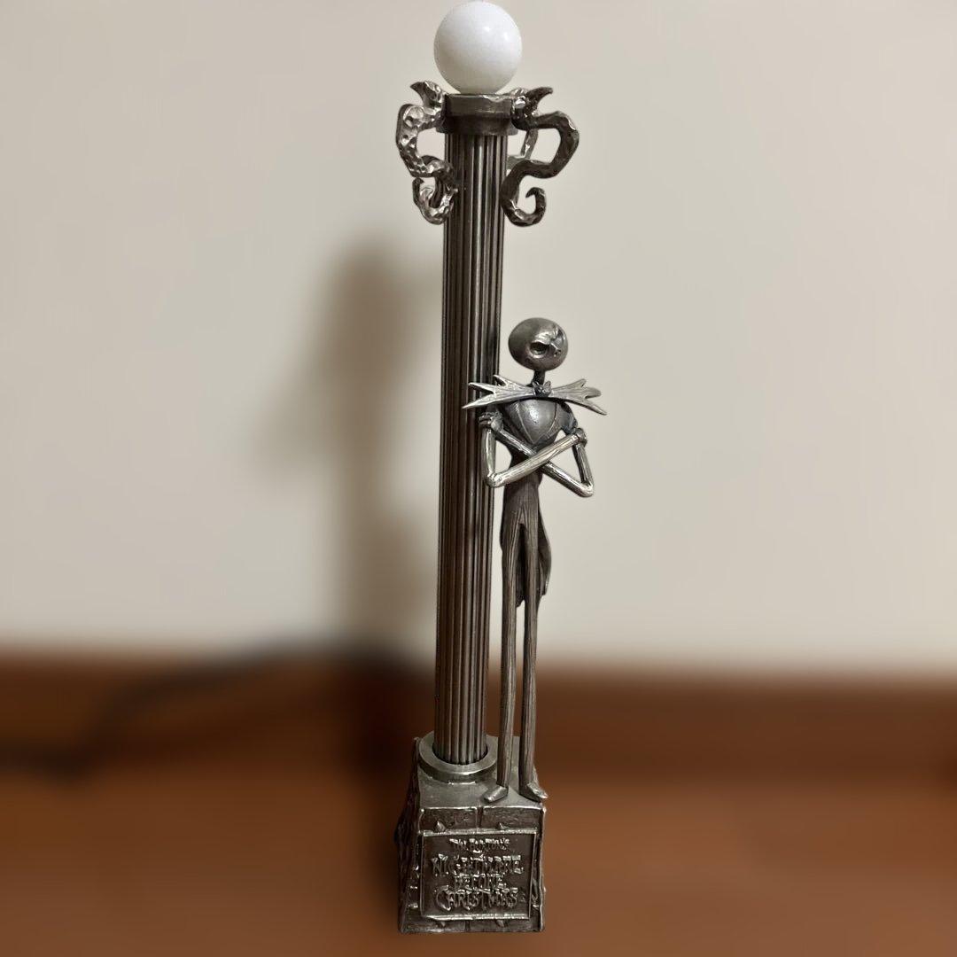 ナイトメアービフォアクリスマス ピューターデスクランプ