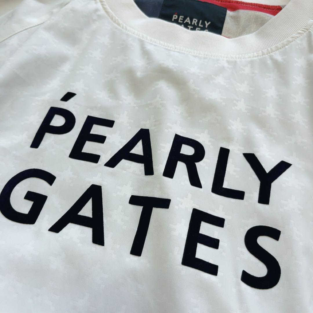 極美品　パーリーゲイツ　近年　サイズ７　３L　星条旗　蓄熱裏地　スニード 白