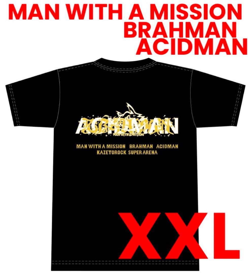 風とロック 2024 スリーマンTシャツ XXL❽マンウィズ※BRAHMAN