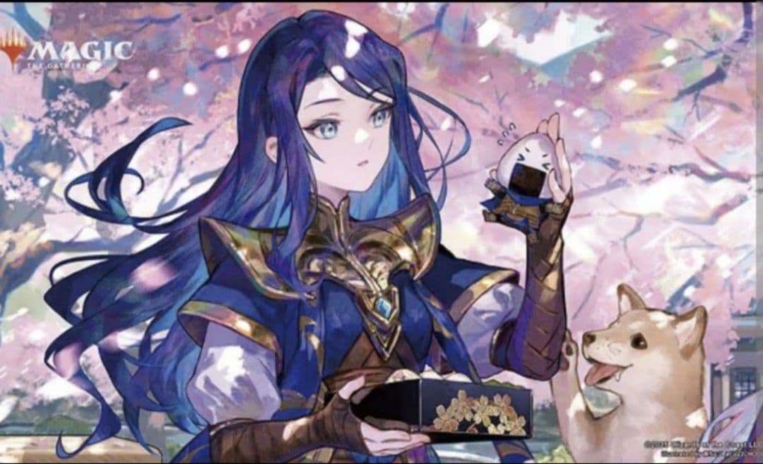 MTG 超稀少 プレイマット ナーセット 放浪皇のお花見 未開封