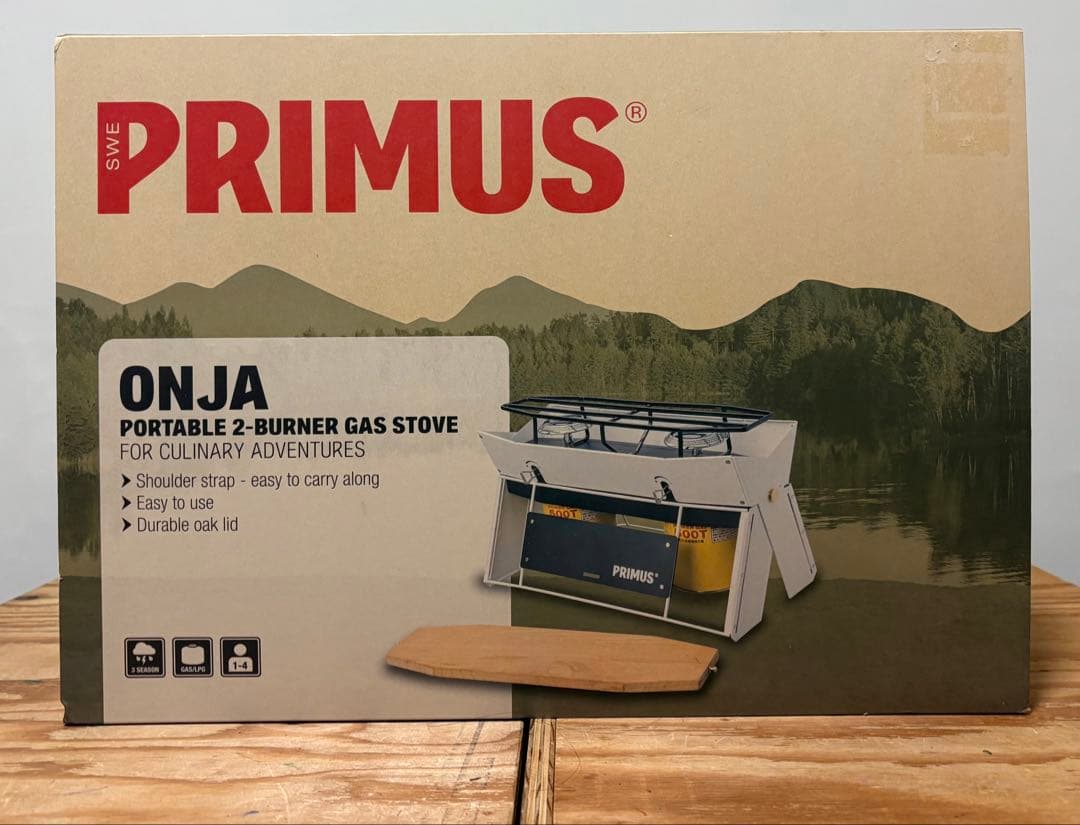 最終価格！！【新品未使用】ONJA　ツーバーナー　プリムス　オンジャ　廃盤品