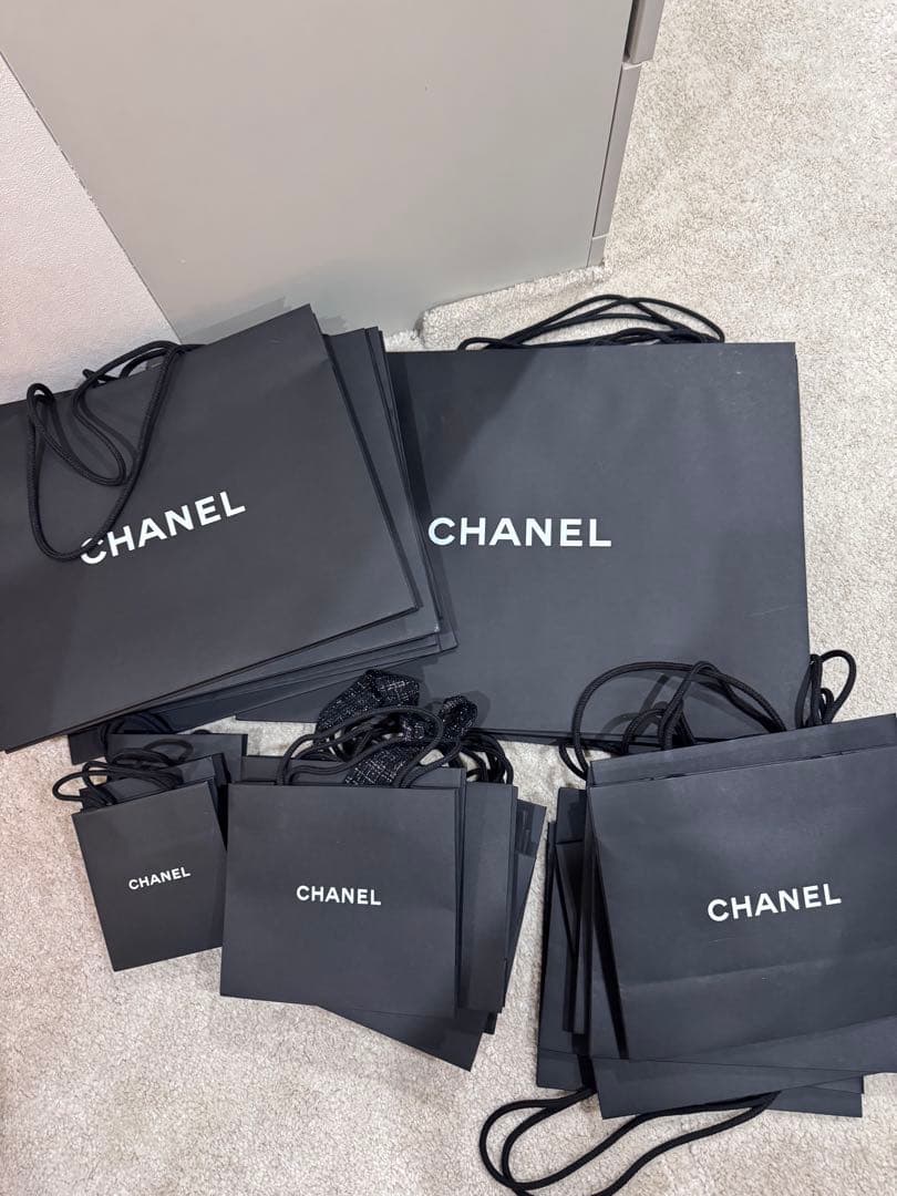 CHANEL ショップ袋 中型多数セット