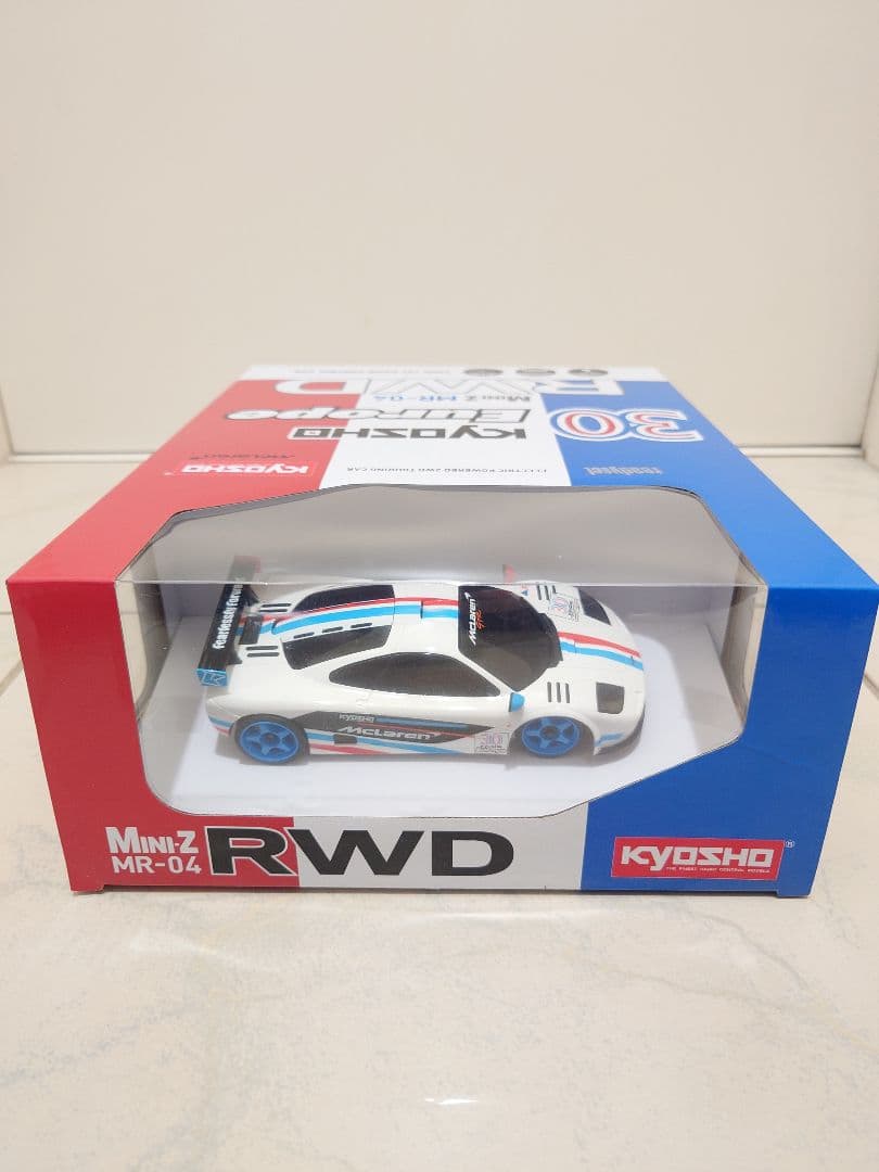 む*ー様 ミニッツ RWD 限定 京商 ヨーロッパ30周年記念仕様 マクラーレン