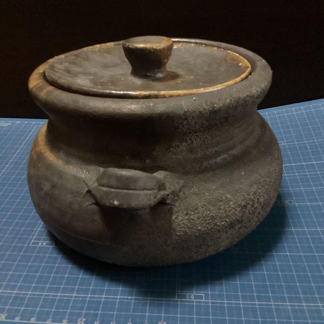 備前焼　茶道具　水指/水差