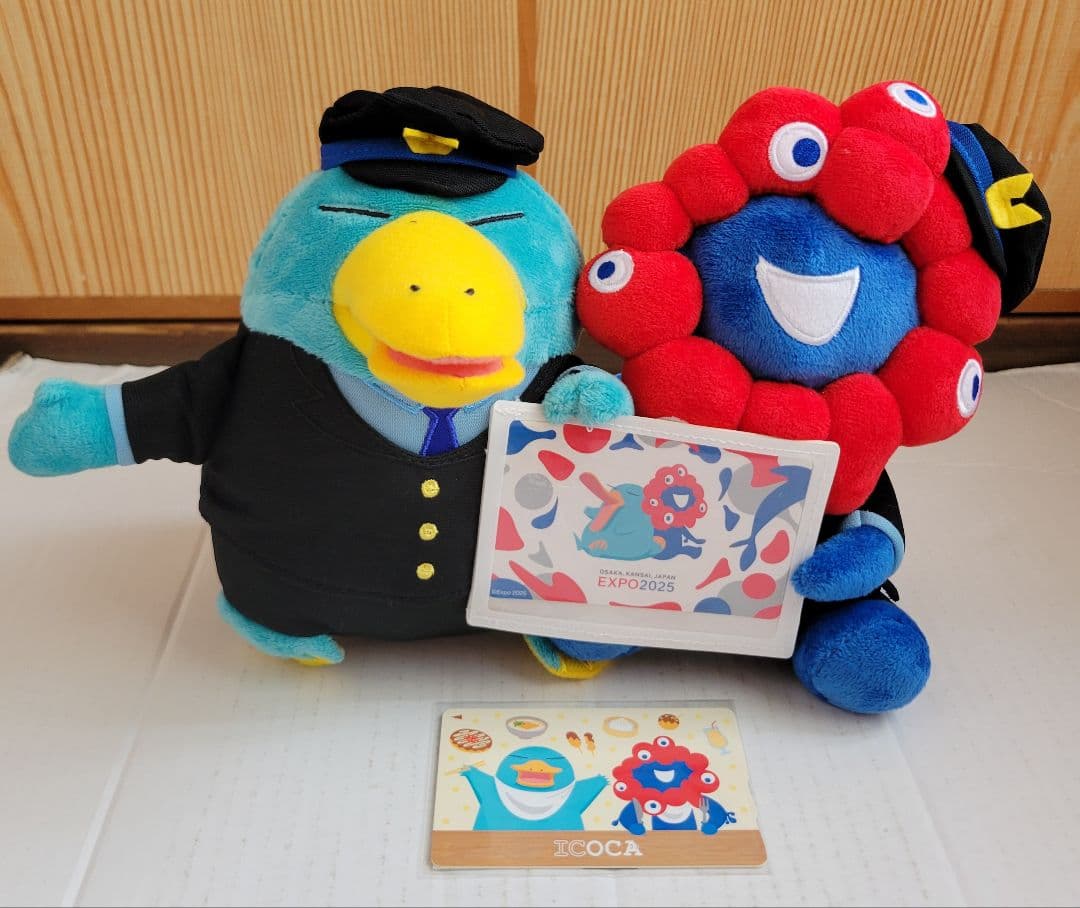 万博記念 ICOCA 駅員さんぬいぐるみ