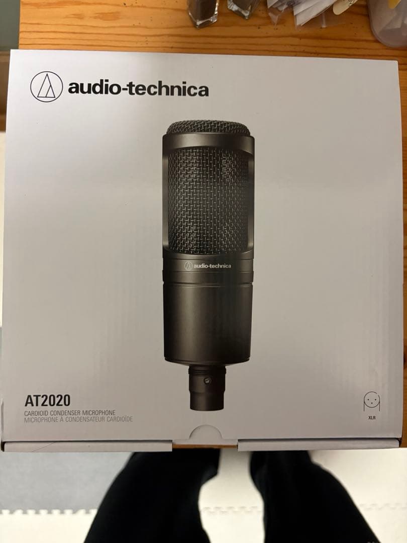 audio-technica AT 2020 新品未開封 配信 マイク