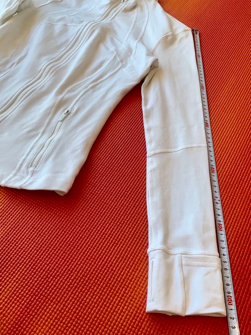 lululemon DefineジャケットM白Nuluホワイトピラティスヨガ
