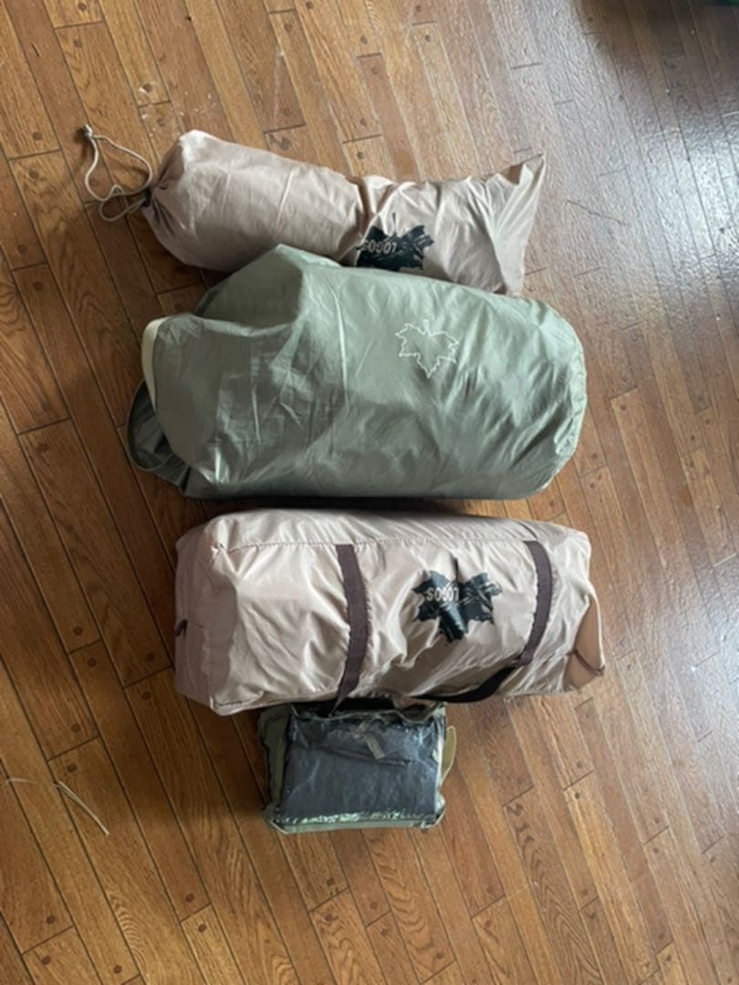 ロゴス　ワンポールテント、タープ、マット、グランドシート付　350-BJ