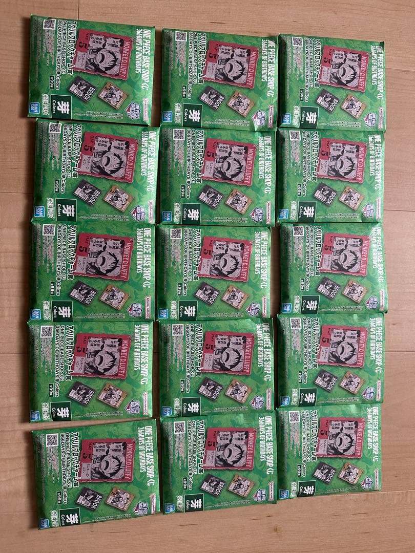 ONE PIECE ベースショップくじ アクリルブロック賞 未開封 15個