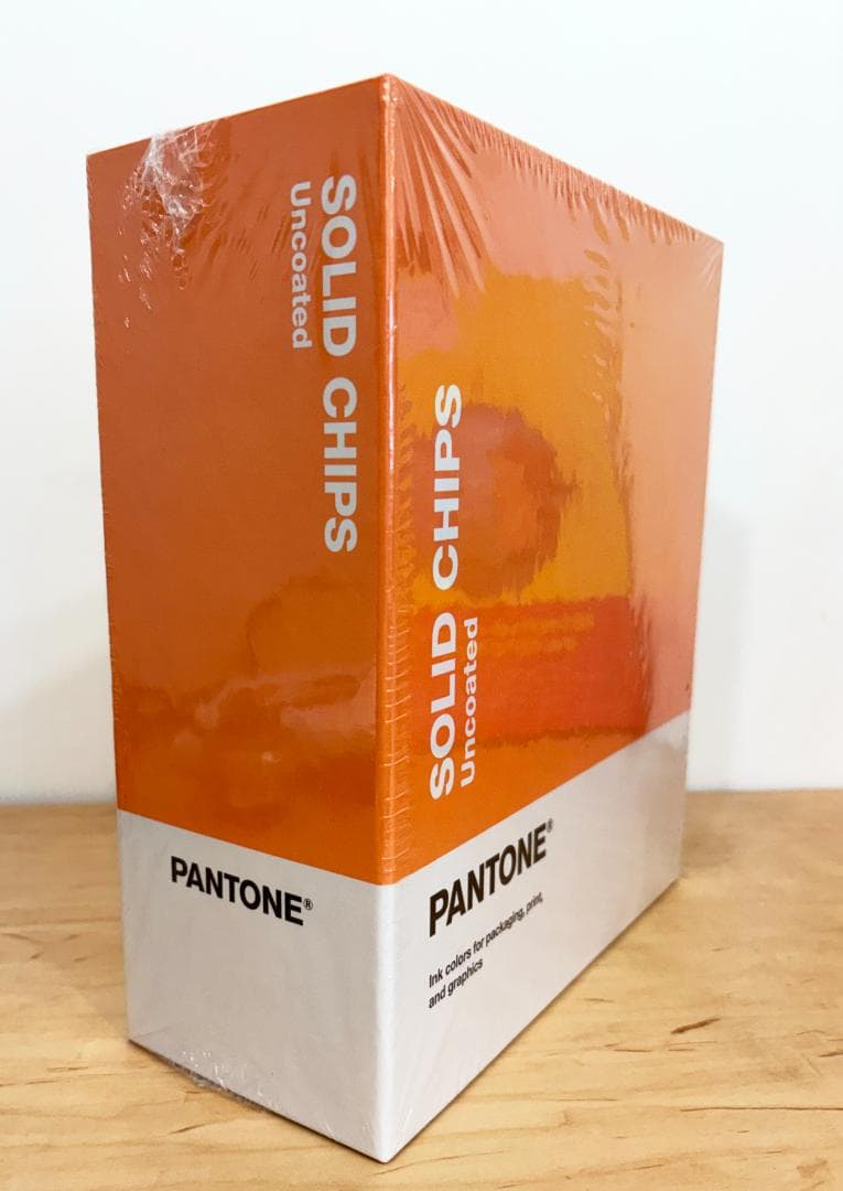 PANTONE SOLID CHIPS Uncoated（未開封）