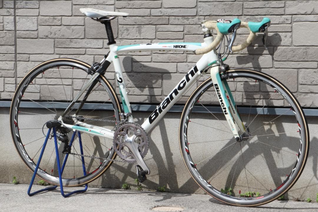 引き取り限定♪人気のビアンキ♪VIA NIRONE7♪RS80カーボンホイール♪