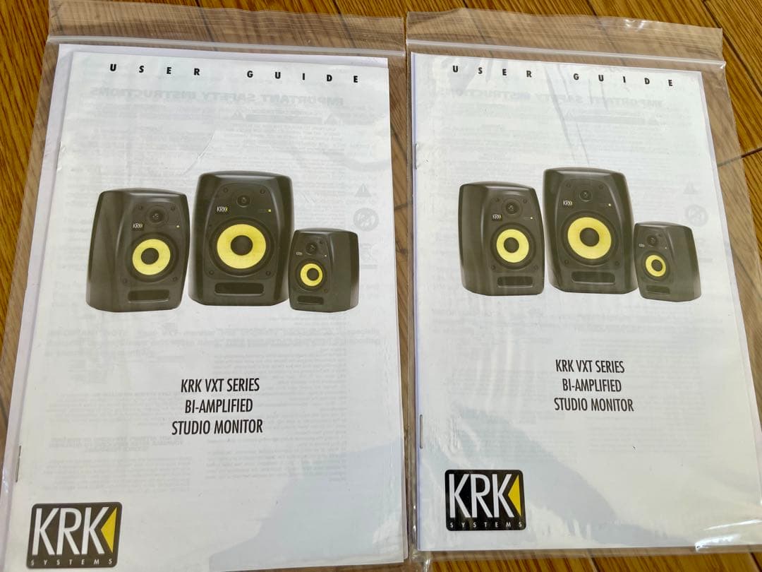 KRK VXT4 パワードモニタースピーカー　1/2