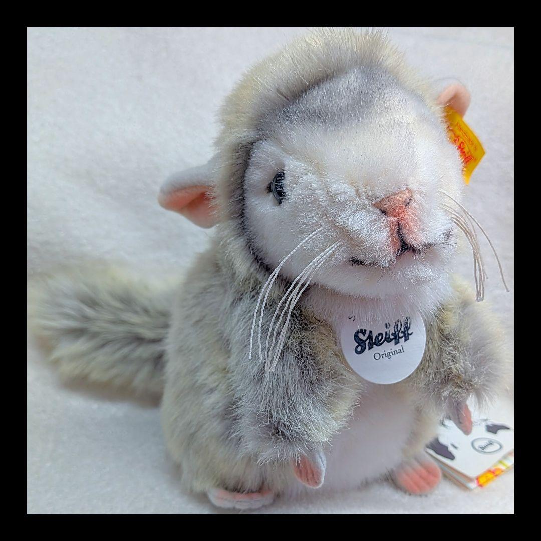 シュタイフ ✫ チンチラ　ぬいぐるみ　テディベア　作家　アートドール　希少