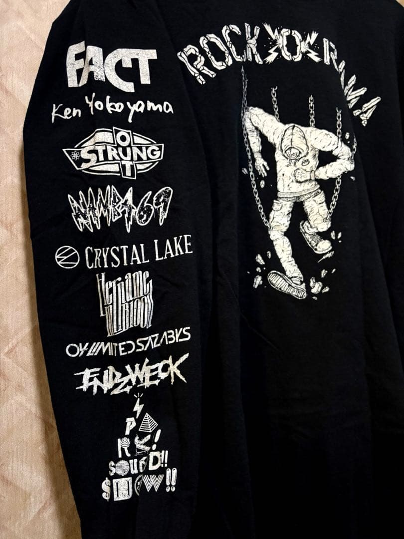 入手不可 FACT ROCK O RAMA THE END 解散ライブ ロンT