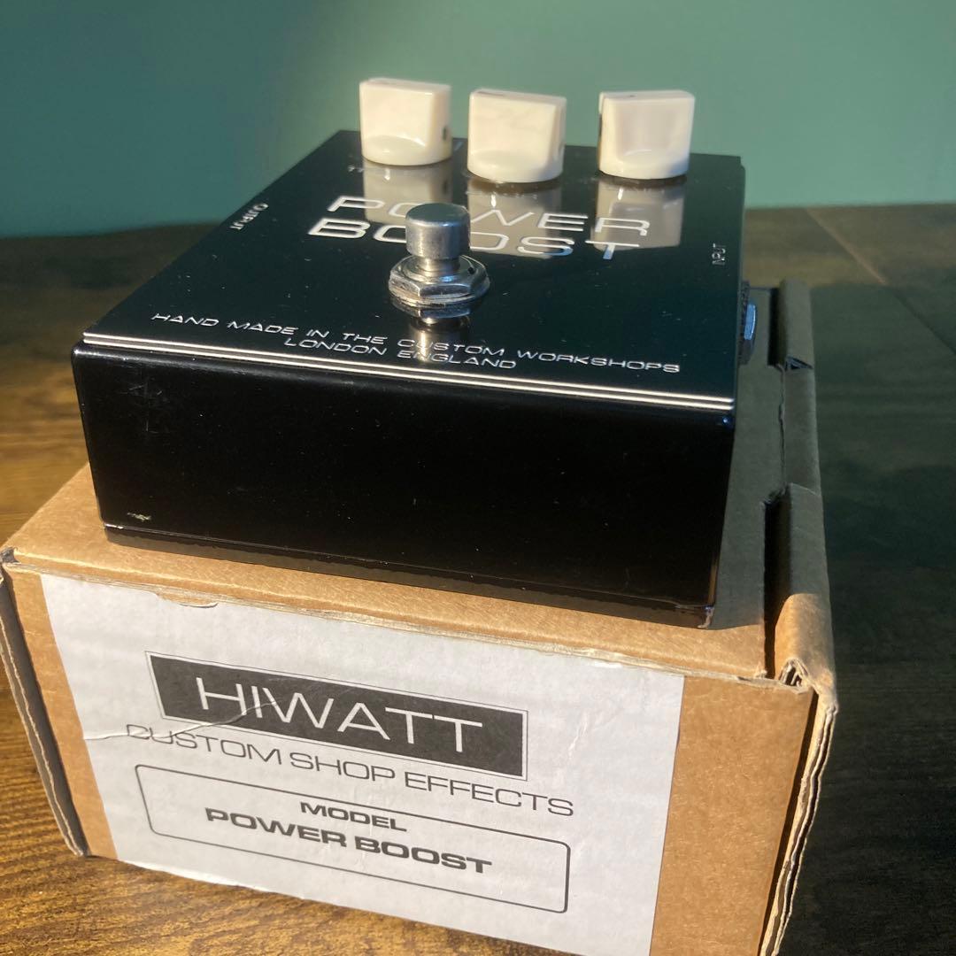 英国の幻⁉️HIWATT power boost‼️